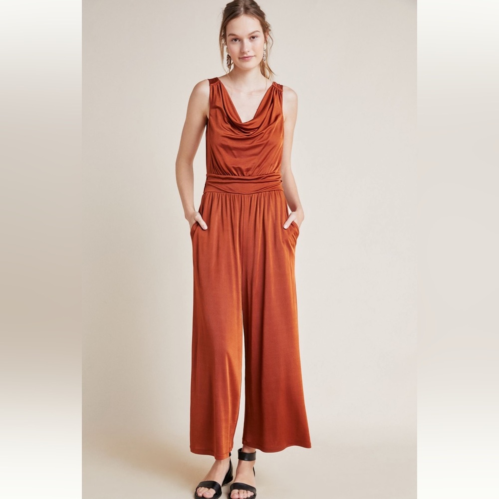 NWOT Mauve Anthropologie Enchantment Jumpsuit